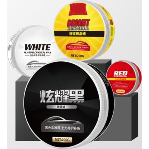 200ml Special Solid Plating Crystal Wax Decontamination Polishing Wax Coating Protective Wax for Car M8617