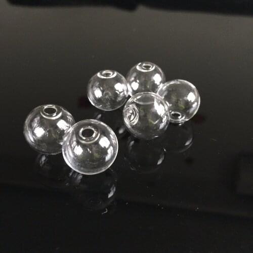 100pcs/lot 16x4mm glass globe orbs clear bubble, glass dome glass bottle glass vial pendant handmade jewelry findings