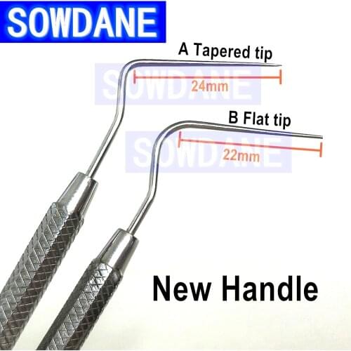 Dental Stainless Steel Endodontic Probe Explorer Flat/Tapered Instrument Tool Oral Care Teeth Whitening