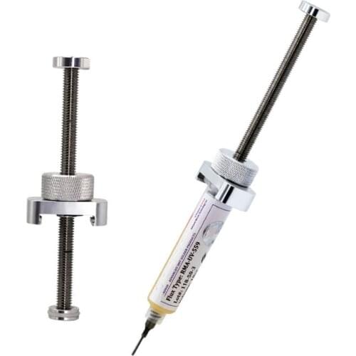 Aluminum Alloy Rotary Solder Paste Flux Booster UV Solder Mask Ink Welding Oil Needle Barrel Booster Propulsion Repair Tools