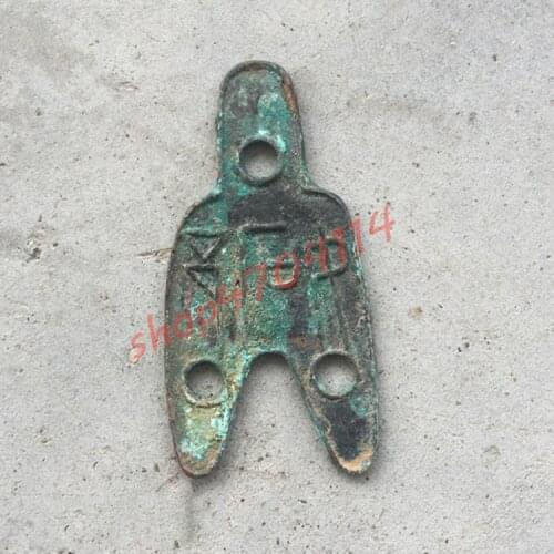 100 genuine, ancient Qin Dynasty, three-hole cloth coins, special-shaped 3#, coins, antique collections