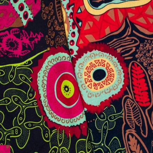 100cm*150cm/Piece, Retro Bohemian Printed Cotton And Linen Fabric, Decorative Tablecloth, Clothing Cloth, DIY Handmade Material