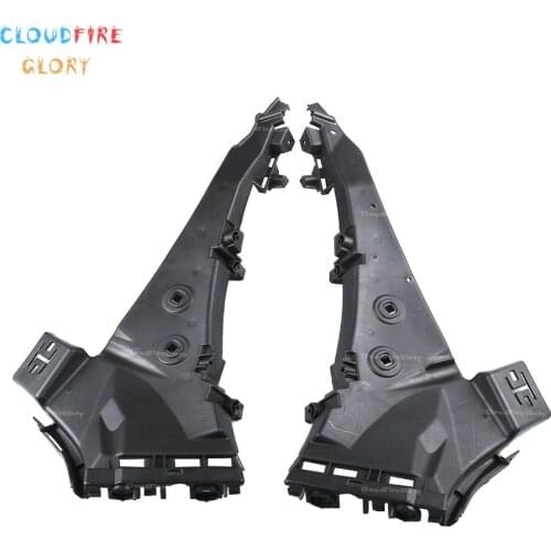 4L0807283B 4L0807284B Pair Left Right Side Front Bumper Grille Bracket For Audi Q7 2007 2008 2009 2010 2011 2012 2013 2014 2015