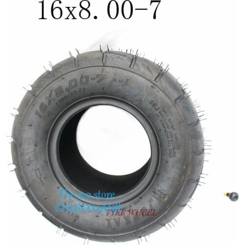 Best seller Good Quality 16x8.00-7 ATV Tire Fit for ATV 50CC,90CC,70CC,110CC,125CC Outer Tubeless