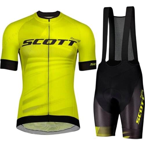 Quick-drying mountain bike bicycle scott racing short-sleeved suit cycling jersey men