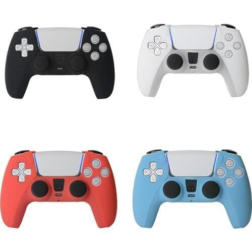 2021 PS5 Controller Cover New Silicone Case Anti-Slip Gamepad Skin for Playstation 5 Controller Joypad