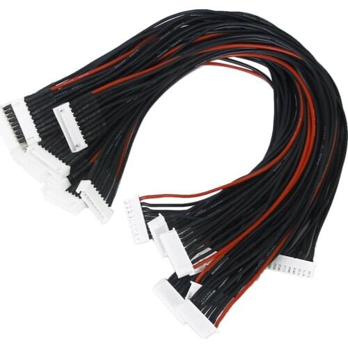 IMC Hot 10pcs JST-XH 8S Lipo Balance Wire Extension Lead 30cm