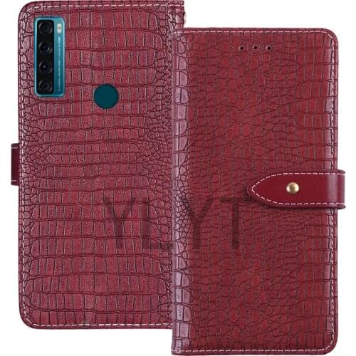 ITien TPU Silicone Luxury Protection Premium Flip Leather Cover Phone Wallet Case For TCL 20L 20L+ 20S 20 Pro 5G Pouch Etui