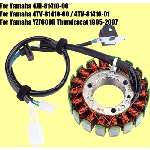 Stator Coil for Yamaha YZF600R Thundercat 1995-2007 4JH-81410-00 4TV-81410-00 4TV-81410-01 YZF 600R YZF 600 R