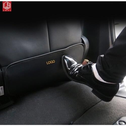 LEYI black Leather High quality Auto parts wholesale Car anti-kick mat for odyssey 2015 2019
