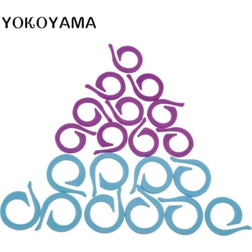 YOKOYAMA Marker Buckle Sweater Needle Weaving O Type Marker Buckle Circular Opening Count Ring Wool Knitting Tool Accessories