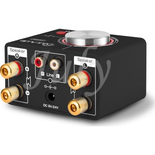 Bluetooth 5.0 mini digital power amplifier amp, 100W household high-power HIFI fever audio amplifier USB sound card