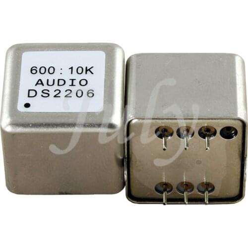 Permalloy 600: 10K Audio Transformer Audio Isolator Amplified audio cattle balanced and unbalanced