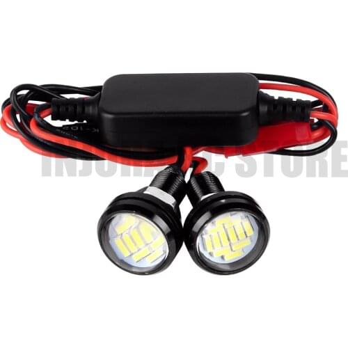 22MM RC Car LED Lights Headlight with Switch Board for 1/10 Traxxas Slash Short Course Truck