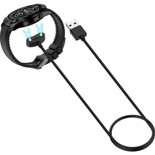For Ticwatch Pro 3 Fast USB Charging Cable Smart Watch Accessories Replacement 1m USB Charger Base Dock for TicWatch Pro3