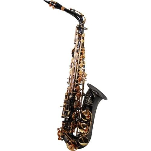 High Grade Black body/ gold keys/ Alto Saxophone