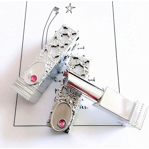 20/40/60pcs 11.1mm DIY Lipstick Tubes Square Magic Mirror Girl Lip Balm Tubes Lip Makeup Containers