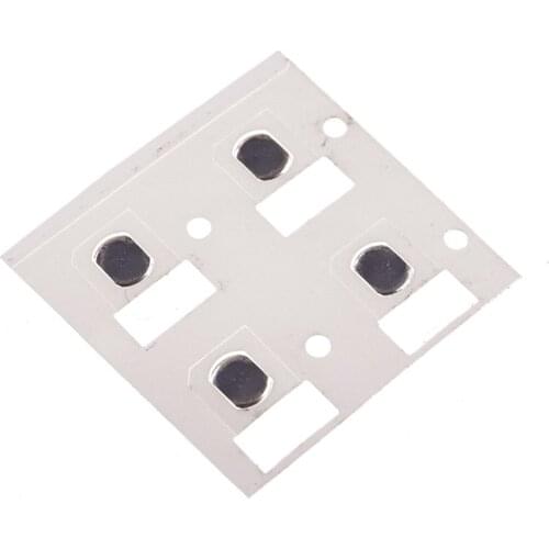 70pcs Dustproof rectangle metal dome array 5.0mm Diameter x3.8mm oval shape tactile touch snap dome switch Rohs New
