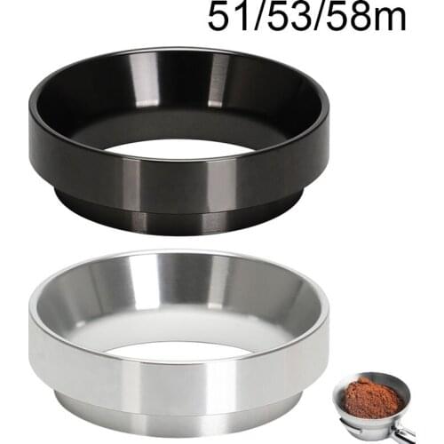 Aluminum Dosing Ring 58MM/53MM/51MM Filter for Brewing Bowl Coffee Powder Espresso Tool Tamper Portafilter Kitchen Accessories