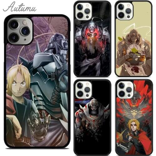 Fullmetal Alchemist Alphonse Elric Phone Case for iPhone 11 12 Pro Max mini X XR XS SE 2020 5 6S 7 8 Plus Galaxy S8 S9 S10 Cover