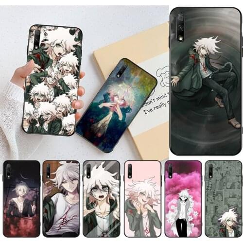 Makoto Nagito Komaeda Anime Phone Case For Huawei Nova 6se 7 7pro 7se honor 7A 8A 7C Prime2019