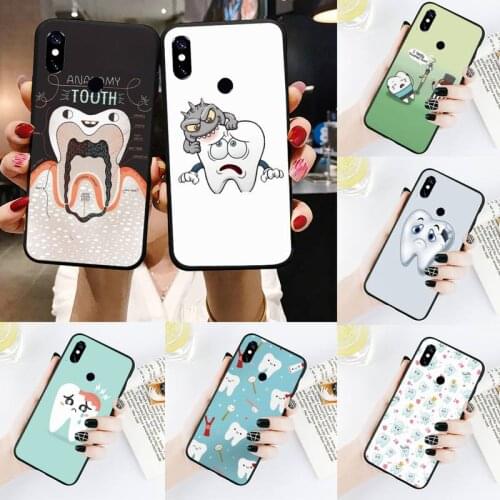 Dental dentist tooth decay Phone Case For Xiaomi Redmi Note 4 4x 5 6 7 8 pro S2 PLUS 6A PRO