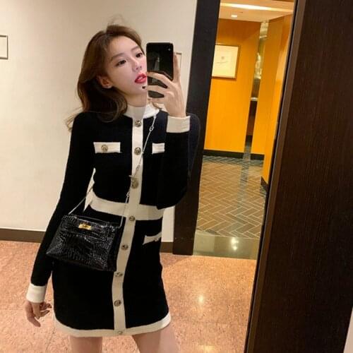 DMLOZICO Fashionable Knitted Dresses