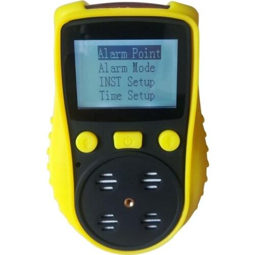 Gas Analyzer O2 H2S CO Combustible 4 in 1 Gas Detector Oxygen Carbon Monoxide Gas Monitor with Alarm 2300mAH Lithium Battery