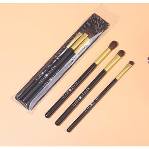 Eyeshadow Brush 3PCS Makeup Brush set Blending Shadow Brush Nature Hair Synthetic Hair Eye Shadow Brush Set Makeup Tool