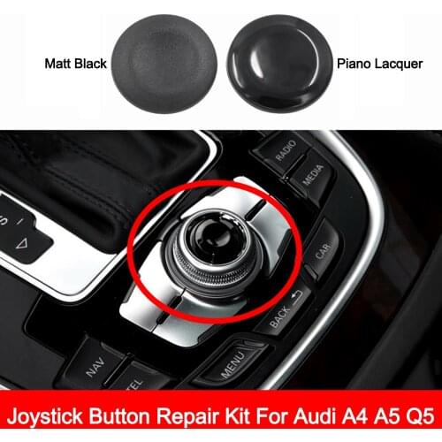 New Universal MMI Knob Joystick Knob Button Cover New Genuine Joystick Button Repair Kit Key Cap For Audi A4 A5 Q5 8K0998068A