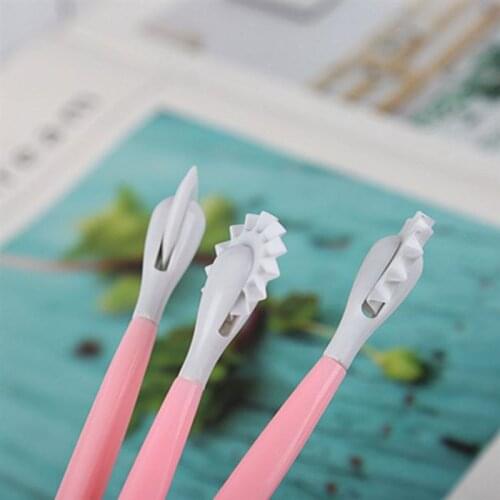 Polymorph Sugru Polymer Clay Tools Pottery Badge Lace Ribbon Rotary Knife Rolling Cutter 3pcs/set