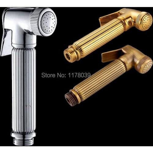 All-copper shower head nozzle bidet spray,Multifunctional pressurized brass spray gun faucet,Toilet clean irrigator,J18147