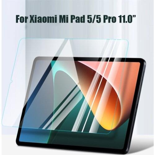 Transparent Tempered Glass Membrane For NEW XiaoMi MiPad 5 Pro 11 2021 MiPad5 Mi Pad 5 Pro Tablet PC Screen Protector Film Glass