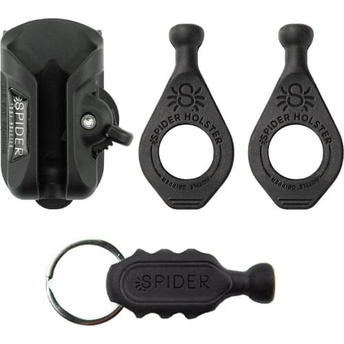 Spider Tool Holster- Life Style Tool Kit with Keychain, Bottle hanger and Tool Holster