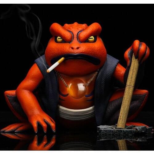 Spot [Yihong] Echo Studio Psychic Beast Toad JI GK Limited Edition Handmade Resin Statue Figure Model