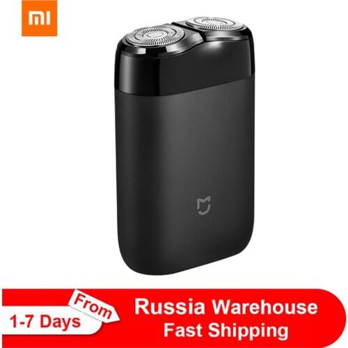 New 2019 Xiaomi Mijia Electric Shaver 2 Floating Head Portable Waterproof Razor Shavers USB Rechargeable Steel Mens
