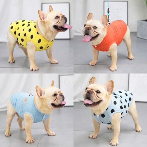 Winter French Bulldog Pet Clothes Thicken Puppy Dog Jacket for Small Medium Dogs Corgi Coat mascotas Clothing ropa para perro