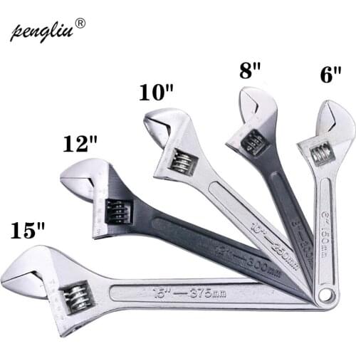 1Pc Adjustable Watch Opener Back Case Tool Press Closer Remover Wrench Screw Wrench With Scale Stainless steel Key Hand tools