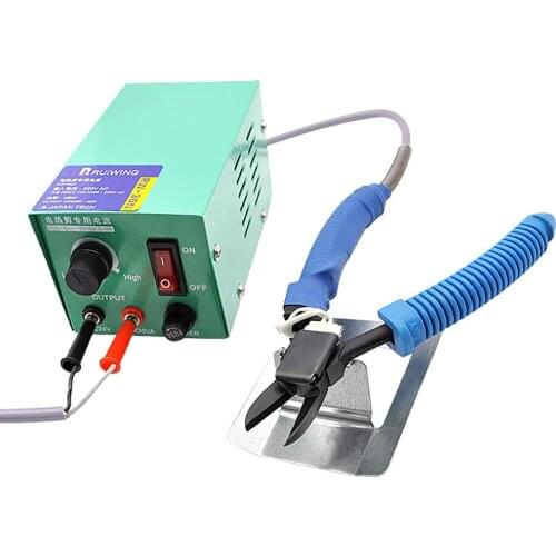 220V Industrial Electric Shears Adjustable Electric Heating Plastic Shearing Knife Acrylic Hot Cutting Tool HT-180