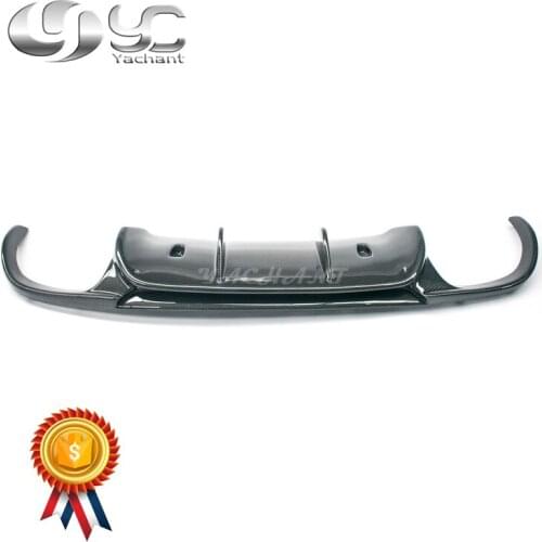 Car-Styling Carbon Fiber Rear Bumper Diffuser Fit For 2012-2015 911 991.1 Carrera & S VRS V-GT Edition-2 Style Rear Diffuser Lip