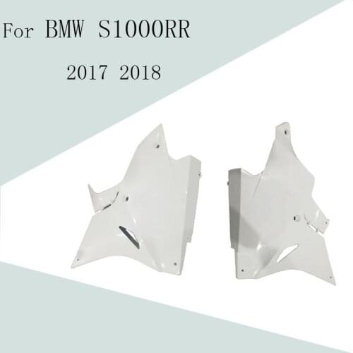 For BMW S1000RR 2017 2018 Unpainted Bodywork Left and Right Side Under Covers ABS Injection Fairing Motorcycle Accessories