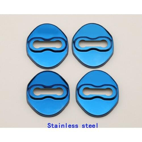 For Hyundai Tucson 2015 2016 2017 2018 Car Body Interior Plastic Anti Rust Water Proof Door Lock Keys Key Buckle Cover 4pcs
