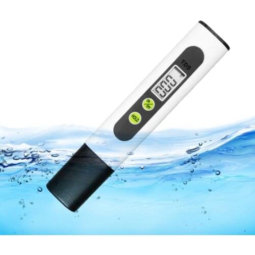 Two Buttons TDS Meter Measuring Water Quality Purity Portable Automatic Detection Pen Filtered Test