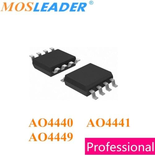 Mosleader AO4440 AO4441 AO4449 SOP8 100PCS 1000PCS Made in China High quality mosfets
