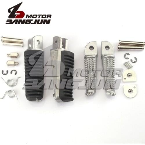 Motorcycle Durable Front & Rear Footrest Foot Peg Fits YAMAHA XJR400/1200/1300 FZ400/600/1000 FJR1300
