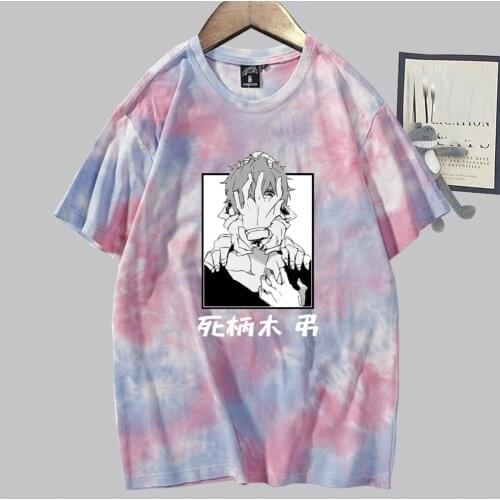 Men T-shirts My Hero Academia Shigaraki Tomura Anime Short Sleeve Casual Unisex Hip Hop Tops