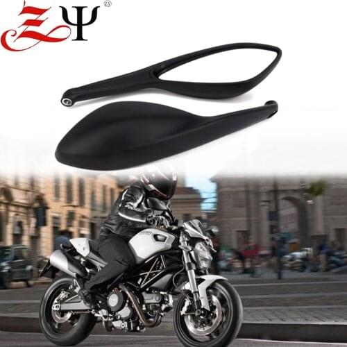 For DUCATI MONSTER 696 795 796 1100/S/EVO Motorcycle Brand New One Pair Rear View Mirrors