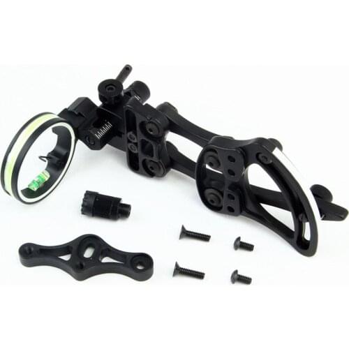 Hunting Sights for Bow and Arrow Aiming Lever Tools Composite Back Arch Hunting Aiming Bow Accessory