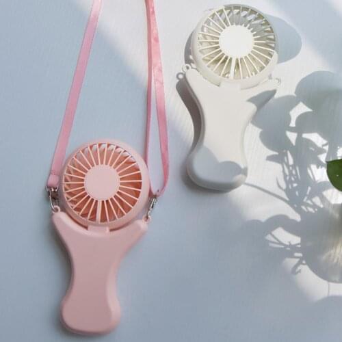 Adjustment Mini Pocket Fans Summer Hands-free Neck Hanging USB Rechargeable Fan Air Cooler Ventilador