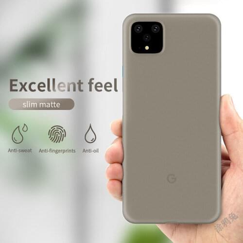 Ultrathin PP 0.4mm matte Frosted Case For Google Pixel 4 XL 4XL Slim Super Thin Ultra Thin Plastic Protective Cover